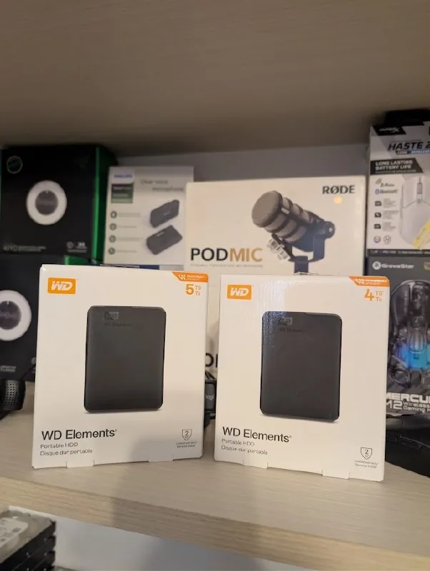 WD Elements Portable 4TB, WD Elements Portable 5TB