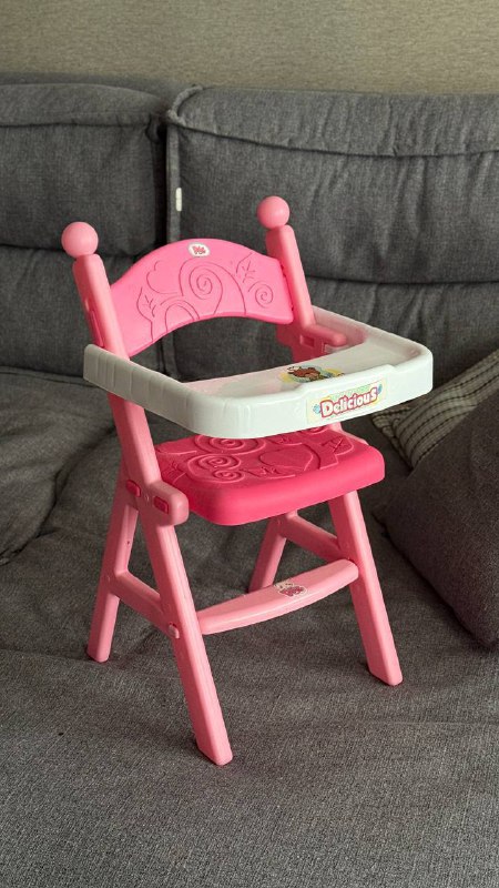 Детская коляска, кроватка, стульчик для кукол 2