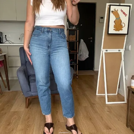 Джинсы Uniqlo, куртка Levi Strauss
