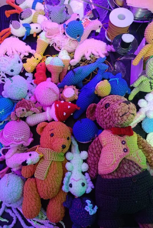 вязаные игрушки, брелки, аксессуары hand-made