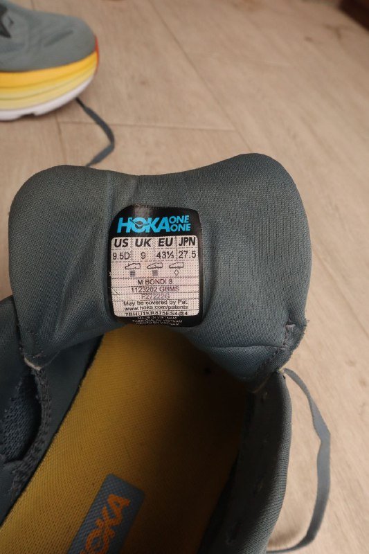 Кроссовки Hoka Bondi 8, US 9.5D 7