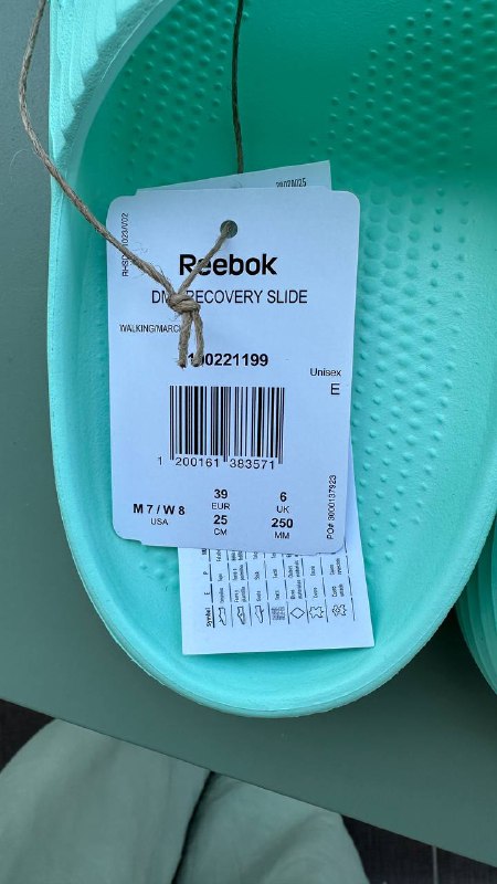 Unisex Reebok DMX Recovery Slides 2