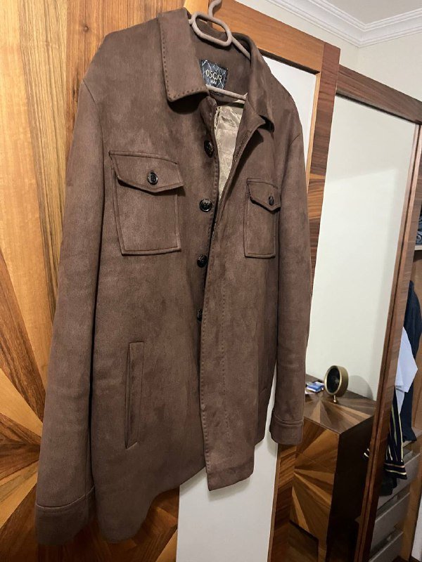 Мужская куртка из варёной кожи Oscar Man XXL 2