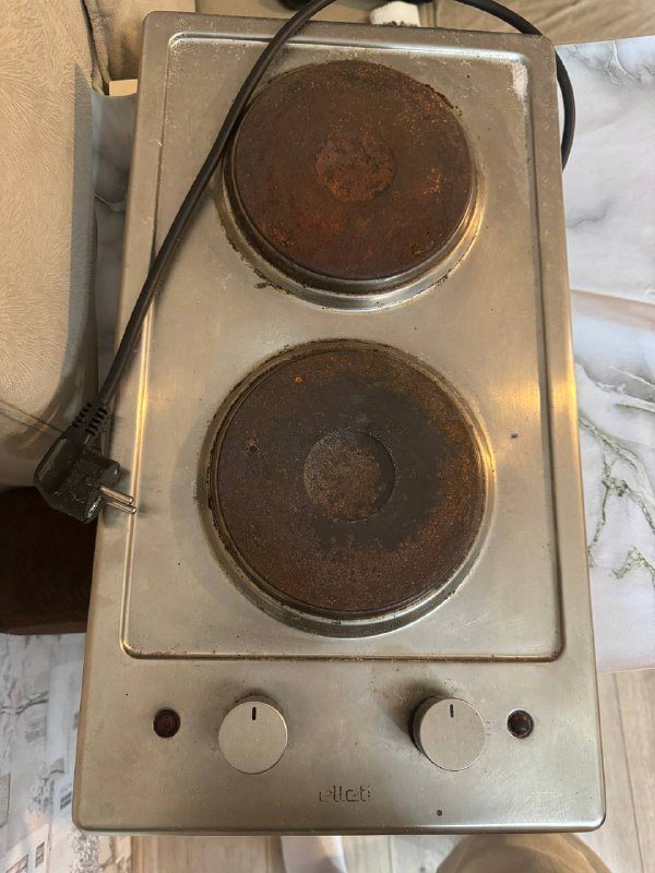 Электрическая плита на 2 комфорки