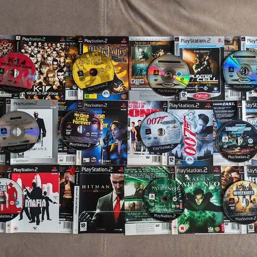 Лицензионные игры на PS2