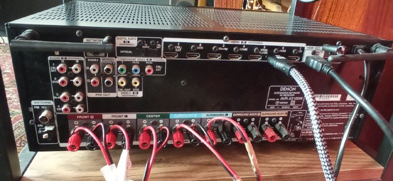 AV-ресивер Denon AVR-X2100W 7.2 канала 2