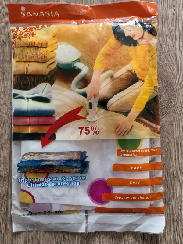 Вакуумные пакеты для одежды 8 шт 4