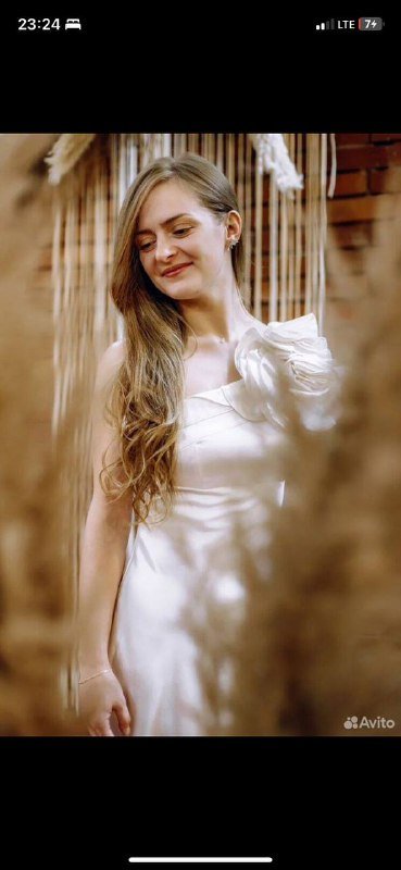 Свадебное или вечернее платье размер 42-44 3