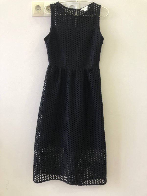 Черное платье H&M, размер S-M