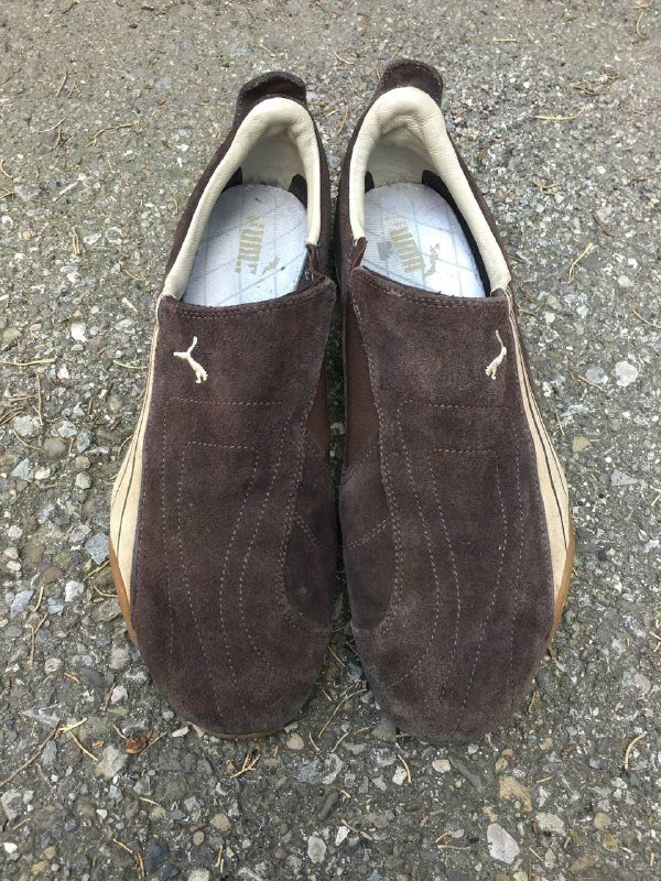 Puma Asana suede slip on sneakers size 10.5 US 2