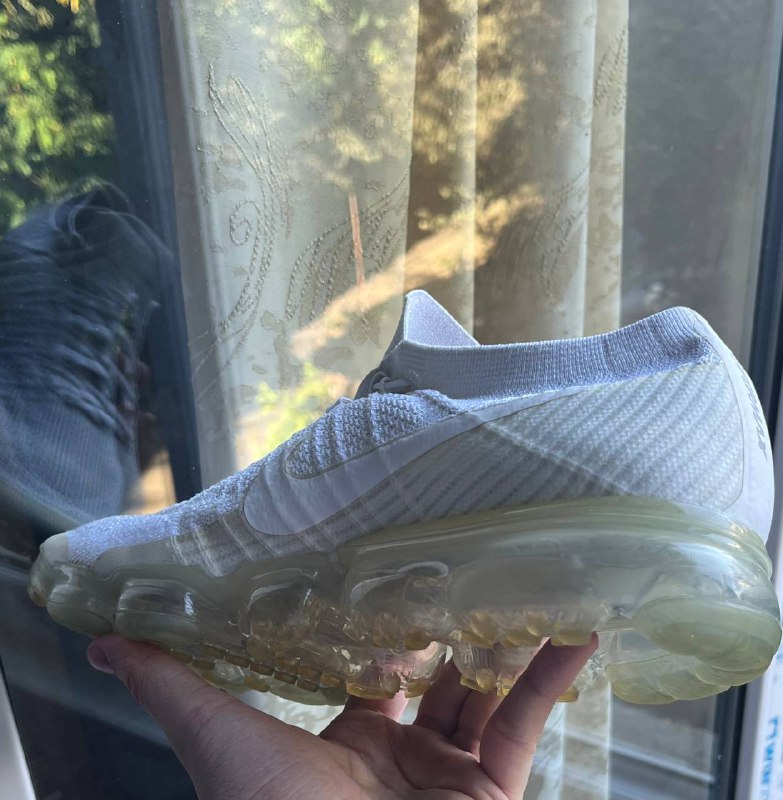 Nike Air VaporMax Triple White, Size 44.5 2