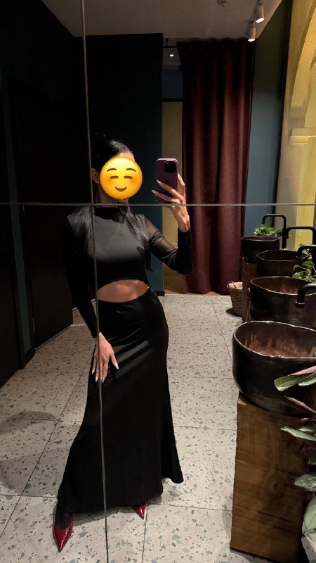 Платье макси длина размер XS с сеточкой