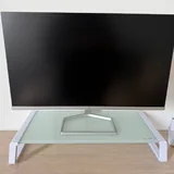Монитор HP M24fw, мышь Logitech Lift, клавиатура K380, лампа 5