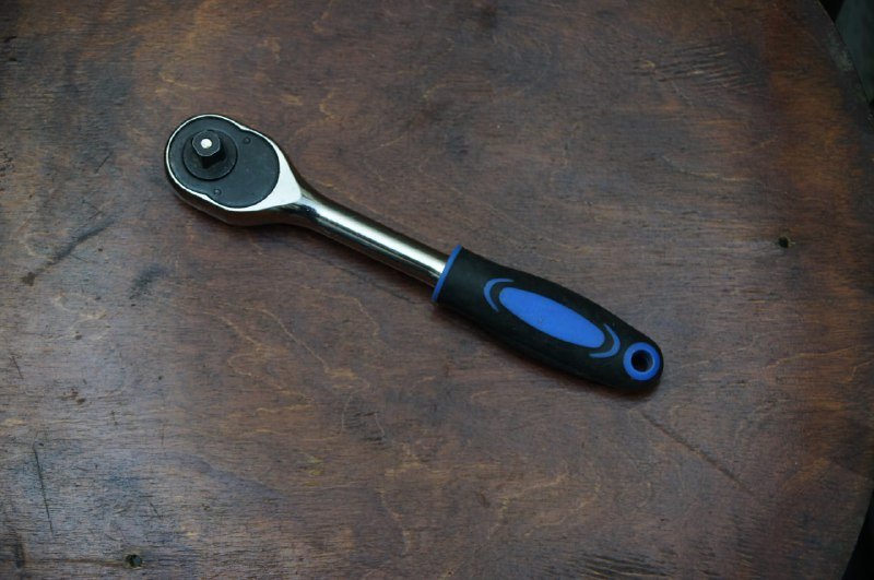 Набор бит и головок с отвёрткой, Трещётка 3/8" 3