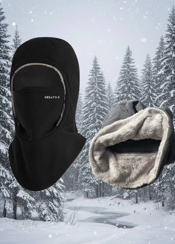 Теплая балаклава новая