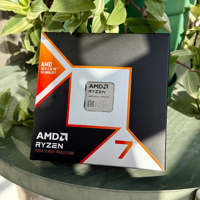 Процессор AMD Ryzen 7 9800X3D