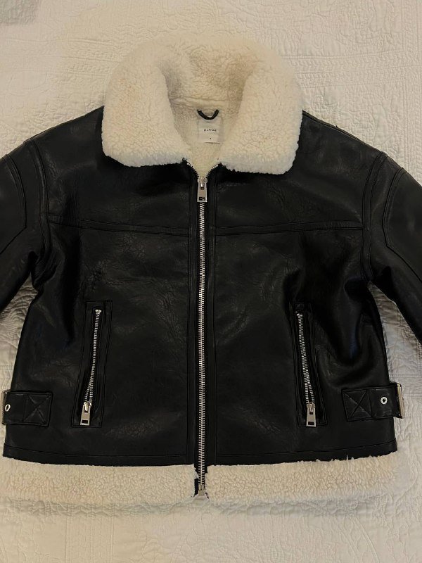 Черная теплая куртка, дубленка, джинсовая куртка, жилет love republic 2