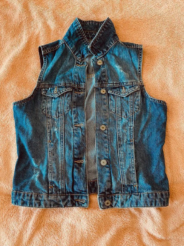 Безрукавка джинсовая Zara размер XS-S