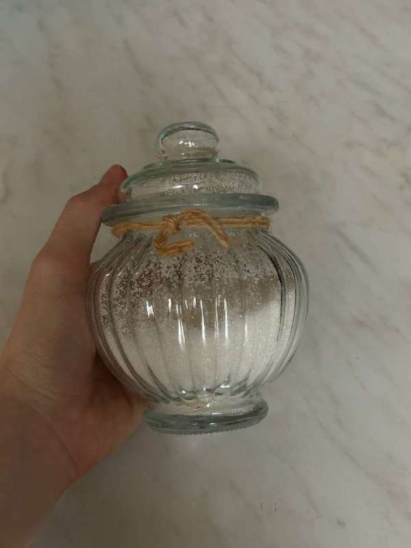 Сахарница стеклянная 2