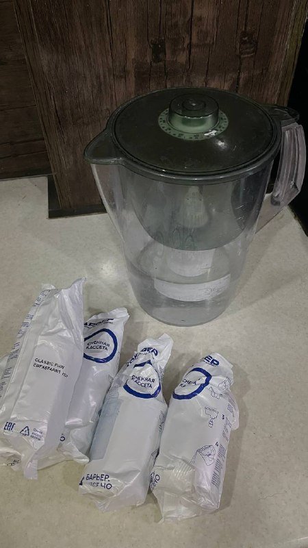 Фильтр кувшин Барьер и сменные кассеты