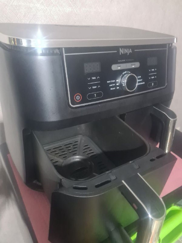 Ninja Foodi Dual Zone аэрогриль два блюда одновременно 3
