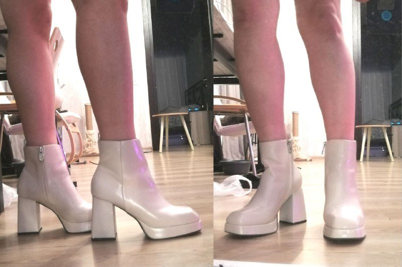 Осенние ботинки с шейна 36 размер