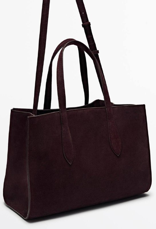 Сумка Massimo Dutti новая, натуральная кожа и замша 4