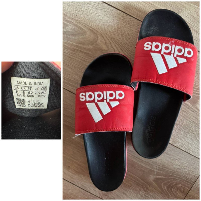 Теннисные кроссовки, шлепки Adidas женские и мужские 4