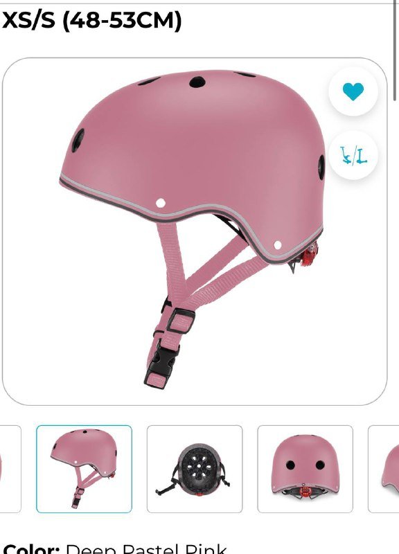 Шлем Globber XS-S розовый 3