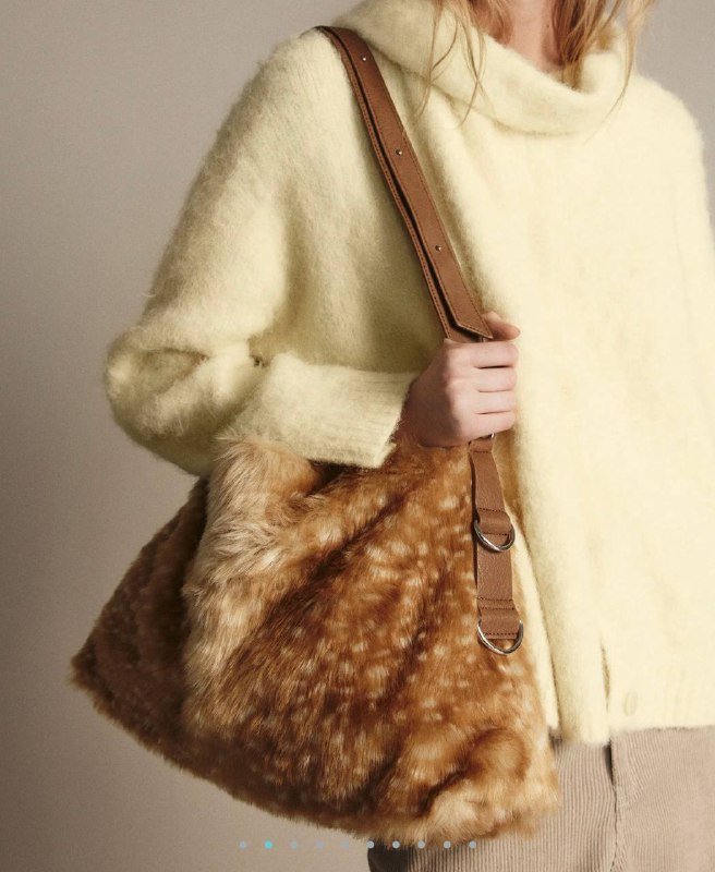 Сумка с оленьим принтом