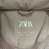 Теплая курточка Zara для девочки, рост 110 2