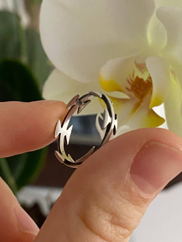 Кольцо Егоза из серебра размер 17 4