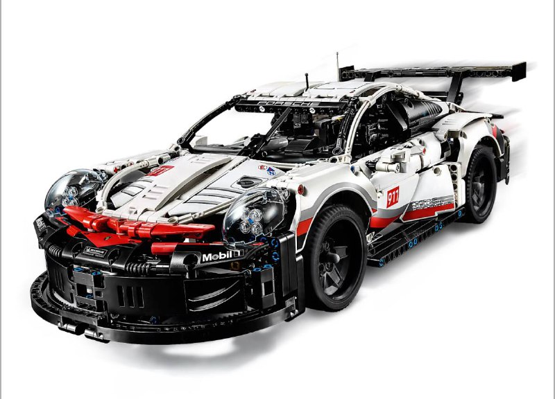 LEGO Porsche 911 коллекционный конструктор 3