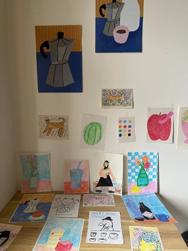 Авторские иллюстрации и постеры по донату