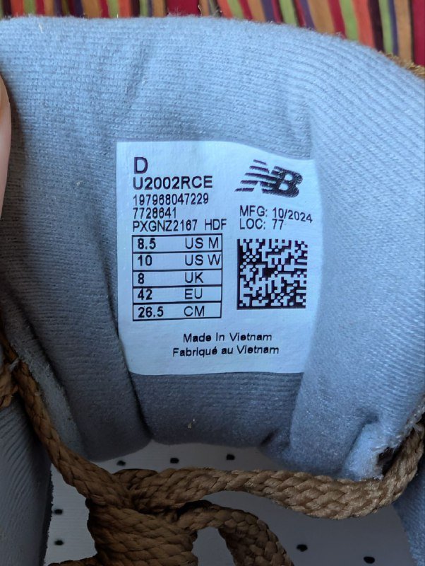 Кроссовки New Balance 2002 размер 42 EU 5