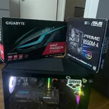 Игровой ПК Ryzen 5 4500, RX 6600 8GB, 1TB SSD 7