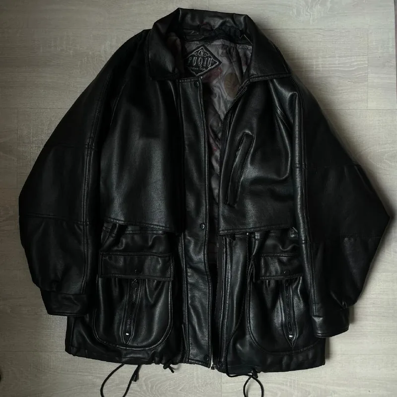 Faux leather jacket 1