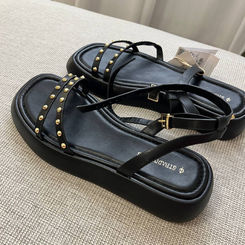Босоножки из натуральной кожи, Босоножки Stradivarius 7