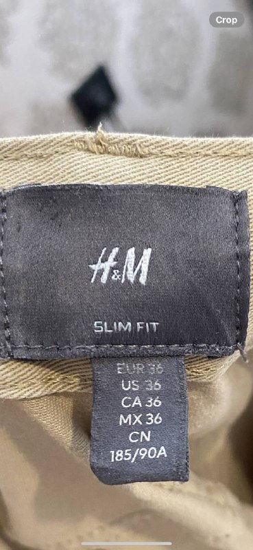Штаны H&M мужские 36 EUR Slim Fit 6