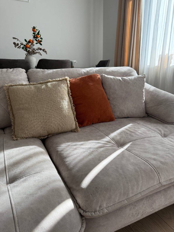 Большой диван из 5 модулей с регулировкой спинок