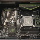 HUANANZHI X99-F8 с Xeon E5-2678 v3 и водянкой 2