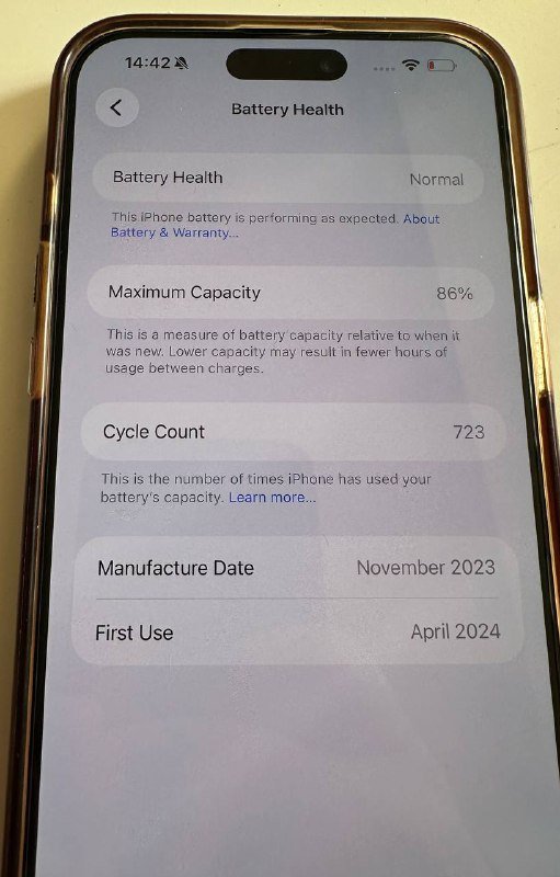 iPhone 15 Pro Max 256 ГБ 5