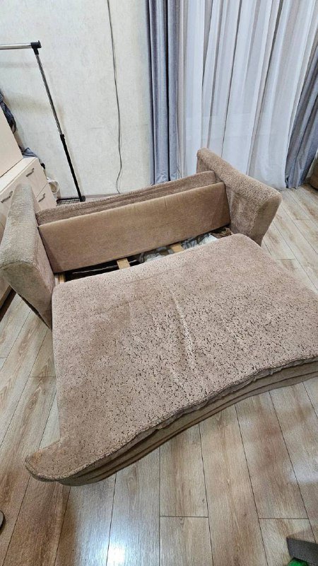 Раскладной диван и 2 кресла с ящиками для хранения 5