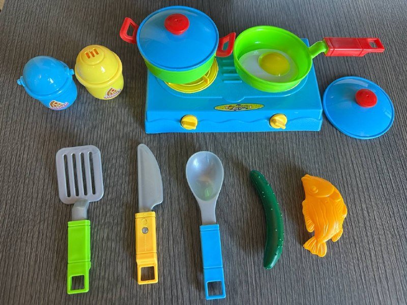 Плита с посудой, игрушка кукла, пазлы, развивающий деревянный пазл, сумка