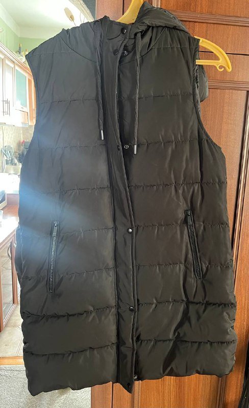 Пуховик, жилетка размер S, M, L 3