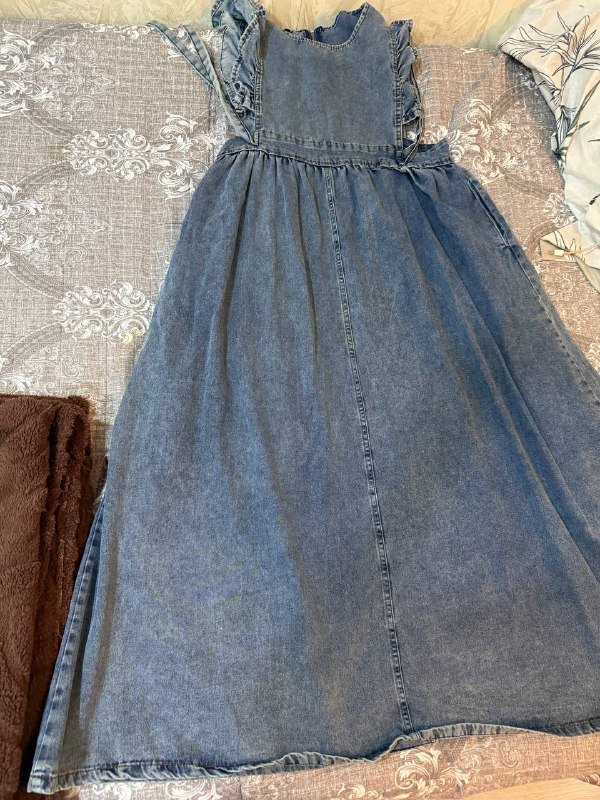 Джинсовый сарафан