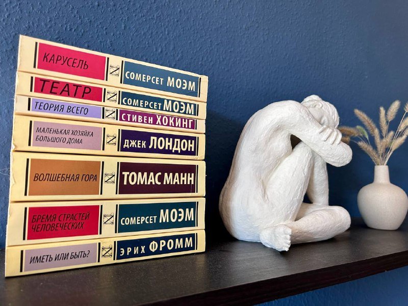 Книги Моэм, Джек Лондон, Томас Манн, Фром, Хокинг