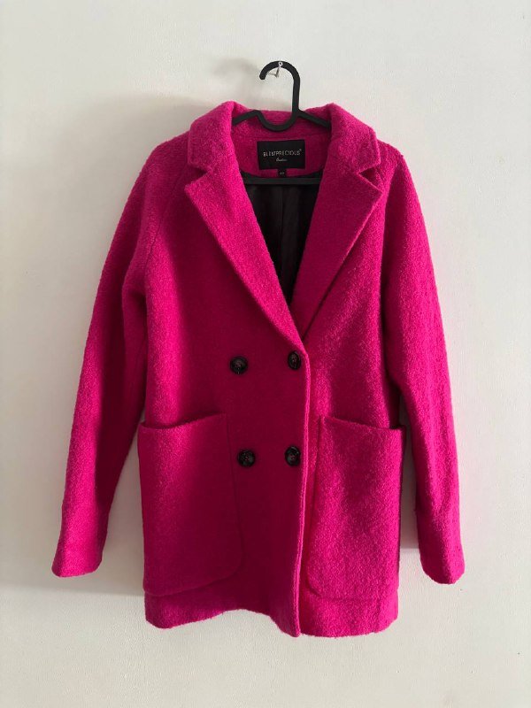 Пальто женское шерсть 45% размер 40 xs-s