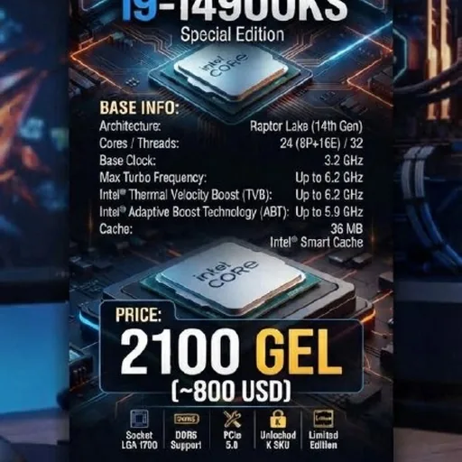 Процессор Intel Core i9-14900KS