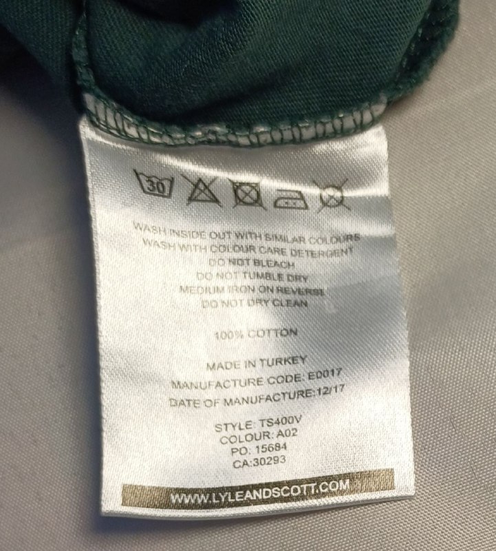Lyle Scott футболка размер M 5